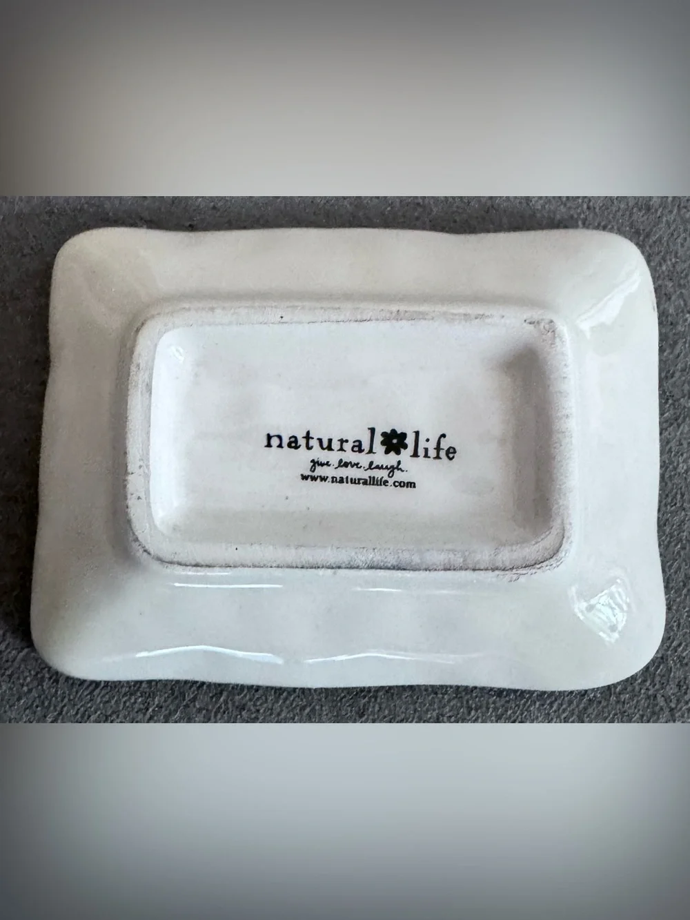 NATURAL LIFE Multicolor 'YOU are loved' Decorative Trinket Dish